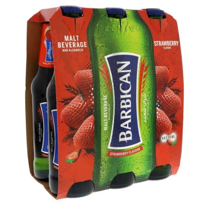 Picture of Barbican Strawberry Non Alcoholic Malt Beverage 330ml(N)