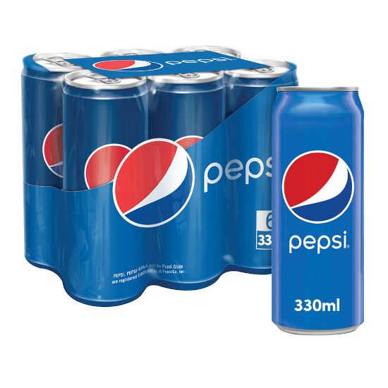 Picture of Pepsi Can Regular 6 x 330ml(N)