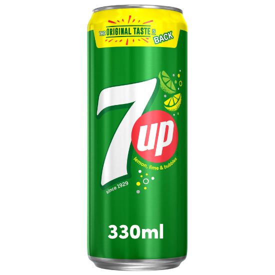 Picture of 7UP Carbonated Soft Drink Cans 6 x 330ml(N)