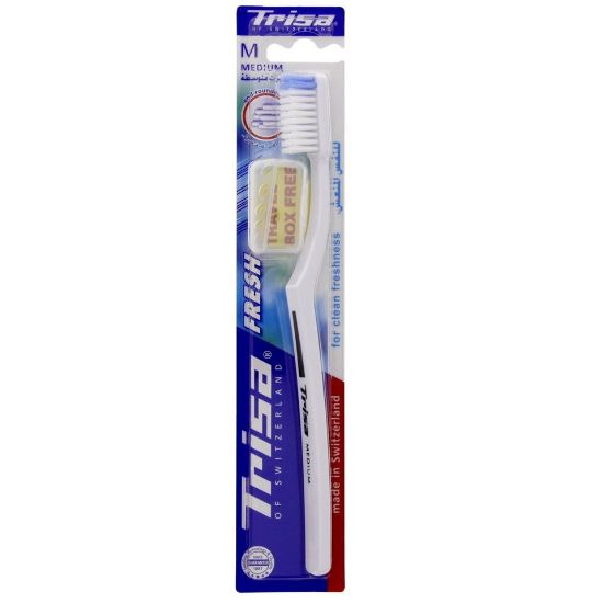 Picture of Trisa Toothbrush Medium 1pc Assorted Colours