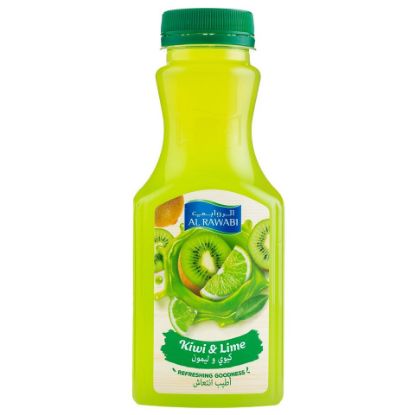 Picture of Al Rawabi Kiwi & Lime Juice No Added Sugar 350ml(N)