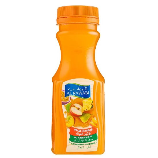 Picture of Al Rawabi Fruit Cocktail Juice No Added Sugar 200ml(N)