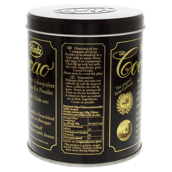 Picture of Hintz Cocoa Powder Tin 227g(N)