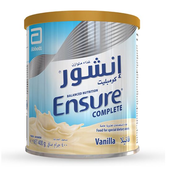 Picture of Ensure Complete Balanced Nutrition With Vanilla Flavour For Adults 400 g(N)