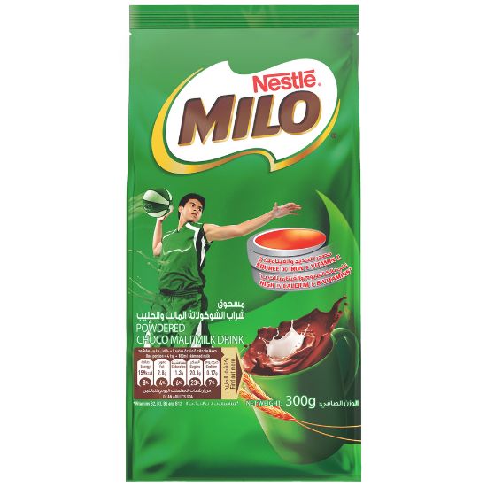 Picture of Milo Powdered Choco Malt Milk Drink 300g(N)