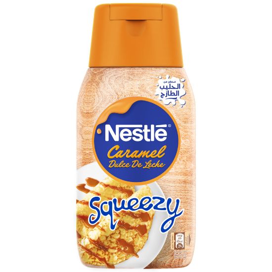 Picture of Nestle Squeezy Caramel Flavored Condensed Milk 450g(N)