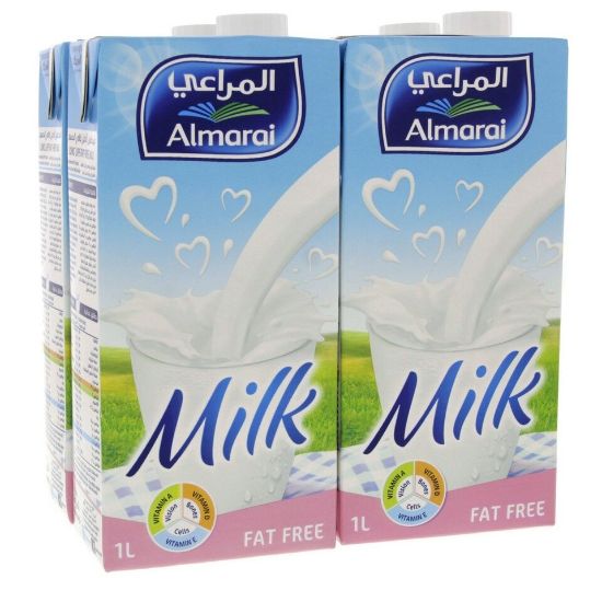 Picture of Almarai Fat Free Long Life Milk 1 Litre(N)