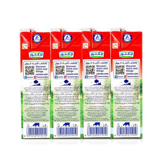 Picture of Lacnor Full Cream Milk Value Pack 4 x 1Litre(N)