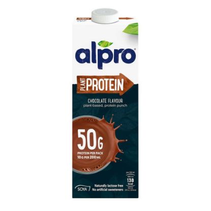 Picture of Alpro Protein Soya Drink Chocolate 1Litre