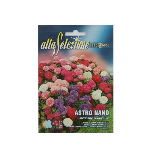 Picture of Alta Dwarf Aster Merveille Mixed Seeds