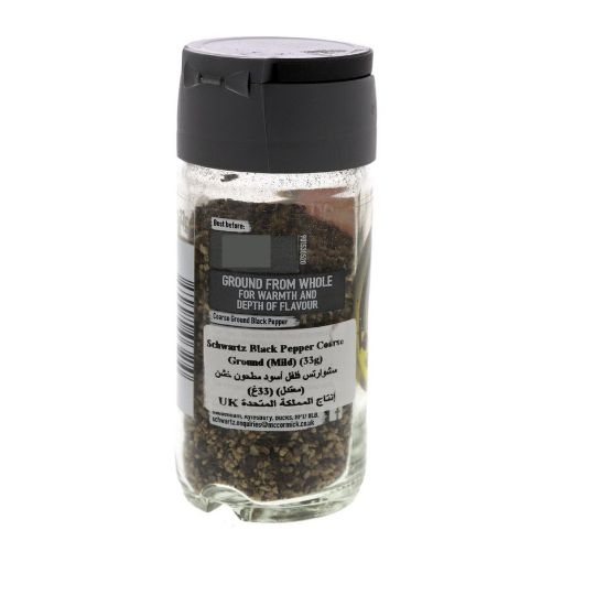 Picture of Schwartz Black Pepper Coarse Ground Mild 33 g(N)