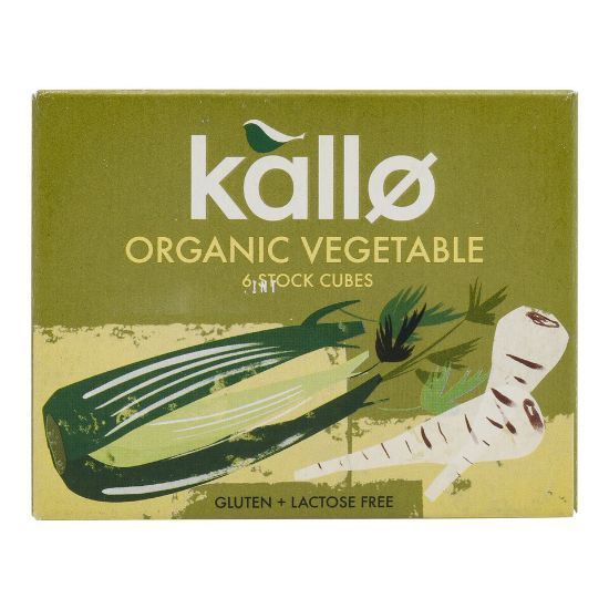 Picture of Kello Organic Vegetable Stock Cubes 66g