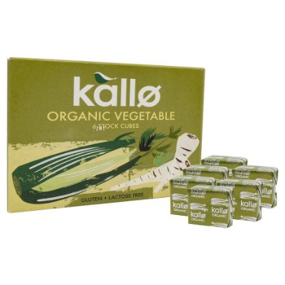 Picture of Kello Organic Vegetable Stock Cubes 66g
