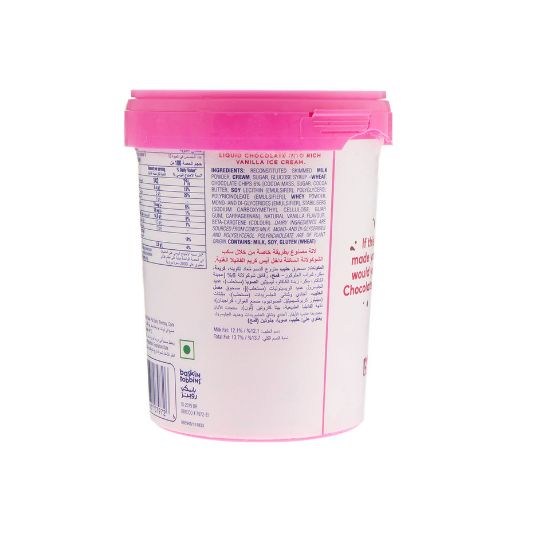 Picture of Baskin Robbins Chocolate Chip Ice Cream 1 Litre