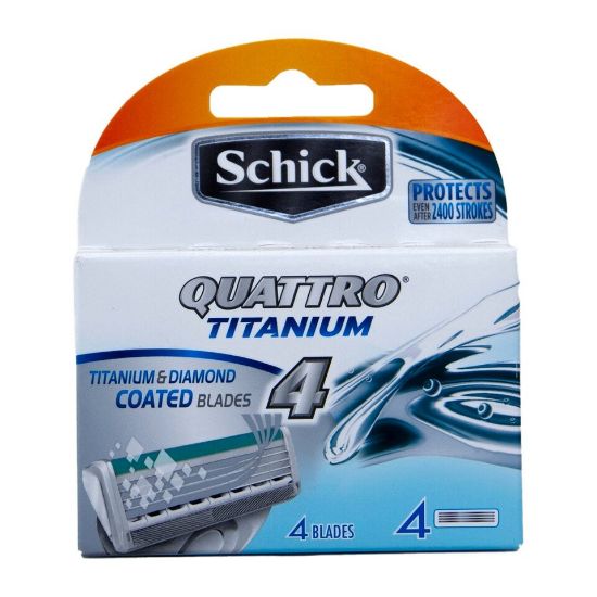 Picture of Schick Quattro Titanium Refill 4pcs