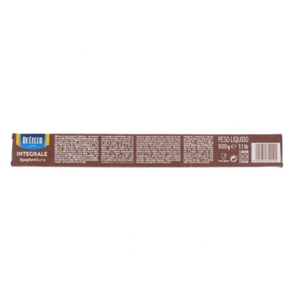 Picture of De Cecco Integrale Spaghetti n°12 500g(N)