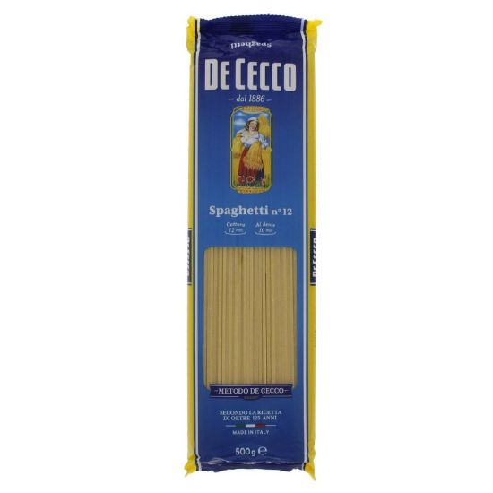 Picture of De Cecco Spaghetti No.12 500 g(N)