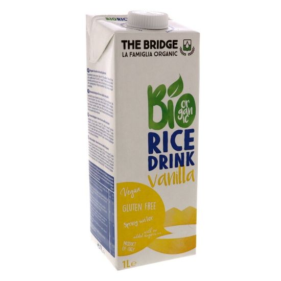 Picture of The Bridge Organic Rice Drink With Vanilla 1Litre