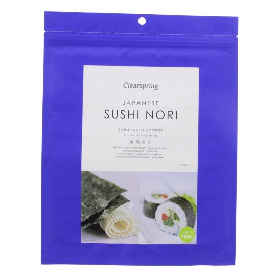 Picture of Clearspring Japanese Sushi Nori Dried Sea Vegetable 17g