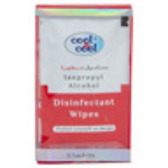 Picture of Cool & Cool Antibacterial Disinfectant Wipes 5pcs