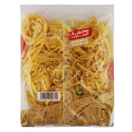 Picture of Emirates Macaroni Lasagne Nest 300g(N)