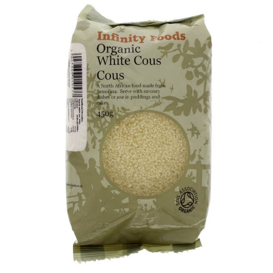 Picture of Infinity Foods Organic White Cous Cous 450g(N)