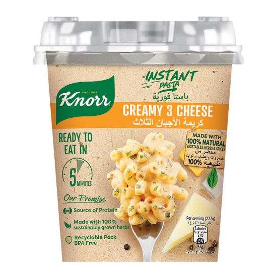 Picture of Knorr Creamy 3 Cheese Instant Pasta 67 g(N)