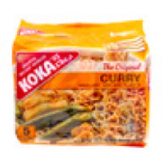 Picture of Koka Instant Noodles Curry Flavour 5 x 85g(N)