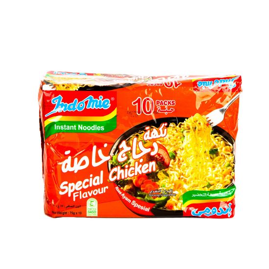 Picture of Indomie Special Chicken Flavour Instant Noodles Value Pack 20 x 75g(N)