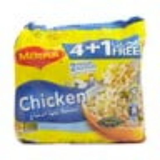 Picture of Maggi 2 Minute Noodles Chicken Flavour 77 g 4 + 1(N)