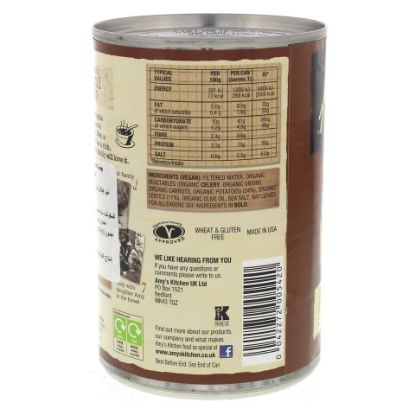 Picture of Amy's Kitchen Organic Lentil soup 400g(N)