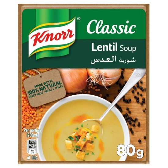 Picture of Knorr Packet Soup Lentil 12 x 80g(N)