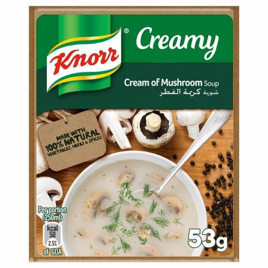 Picture of Knorr Soup Cream of Mushroom 12 x 53g(N)