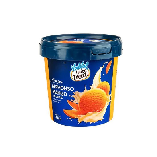 Picture of Vadilal Premium Alphonso Mango Ice Cream 1Litre