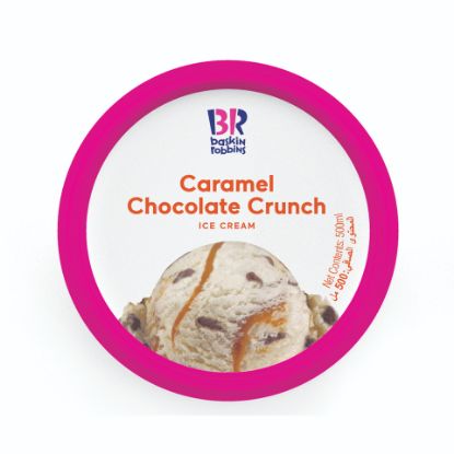 Picture of Baskin Robbins Caramel Chocolate Crunch Ice Cream 1 Litre