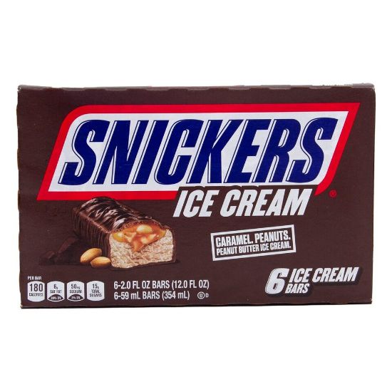 Picture of Snickers Ice Cream Bars 354ml