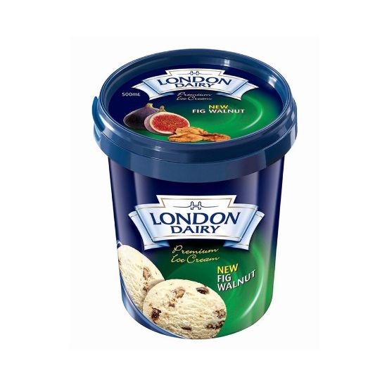 Picture of London Dairy Fig & Walnut Ice Cream 500ml