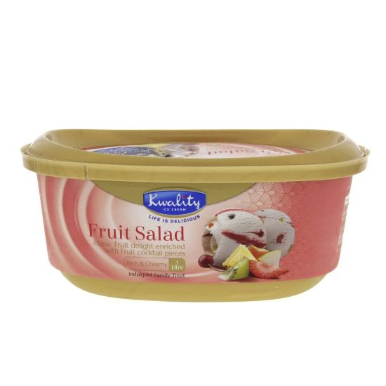 Picture of Kwality Fruit Salad Ice Cream 1Litre