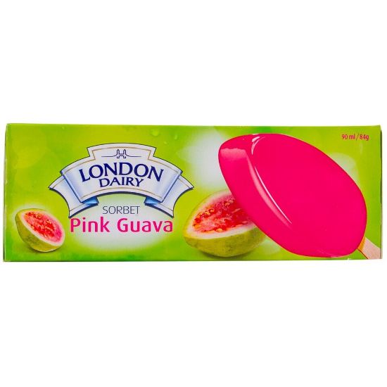 Picture of London Dairy Sorbet Pink Guava Stick 90ml