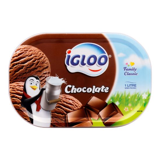 Picture of Igloo Chocolate Ice Cream 1Litre