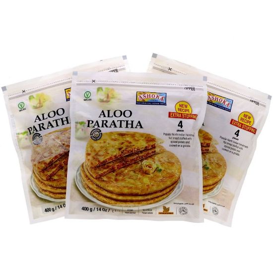 Picture of Ashoka Aloo Paratha 3 x 400g(N)