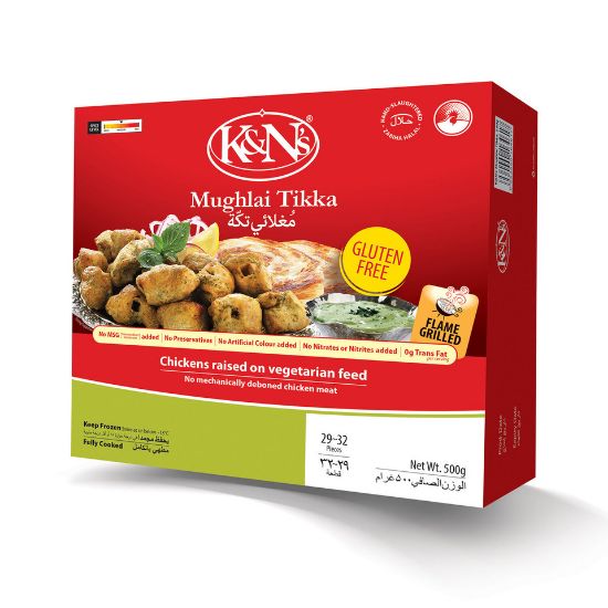 Picture of K&N's Chicken Mughlai Tikka 500g(N)