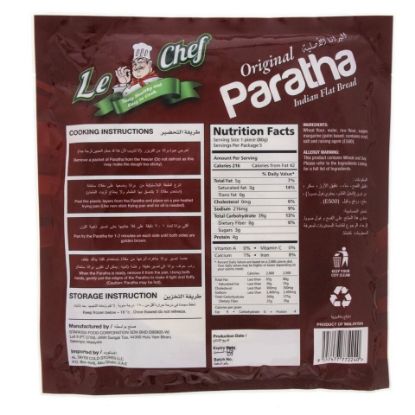 Picture of Le Chef Original Paratha Plain 400g(N)