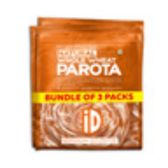 Picture of ID Natural Frozen Whole Wheat Malabar Parota Value Pack  3 x 400g(N)