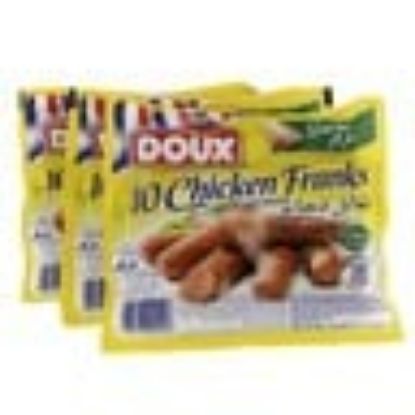 Picture of Doux Chicken Franks Garlic 3 x 400g(N)