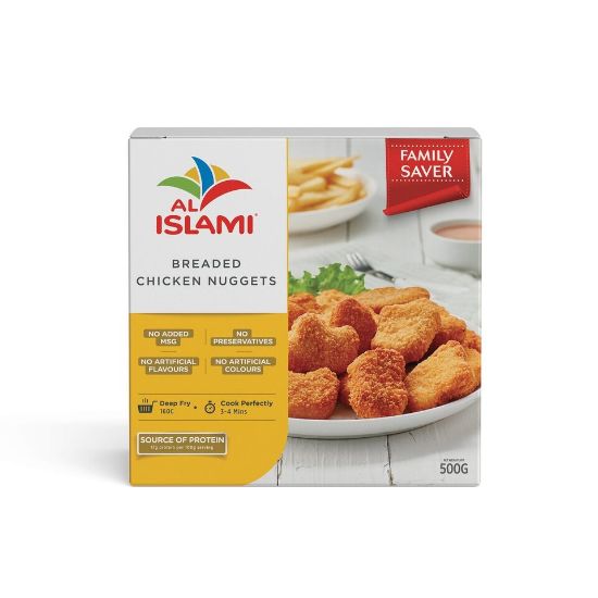 Picture of Al Islami Breaded Chicken Nuggets 500g(N)