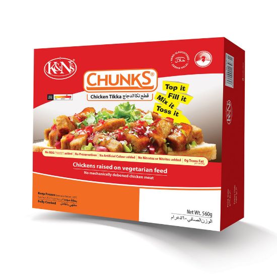 Picture of K&N's Chicken Tikka Chunks 560g(N)