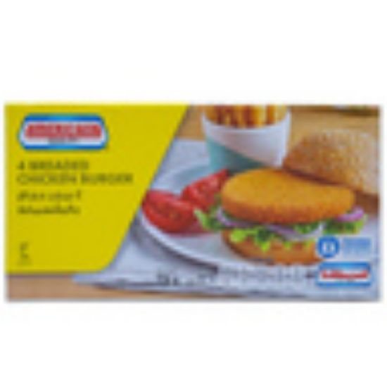 Picture of Americana 4 Breaded Chicken Burger 226g(N)