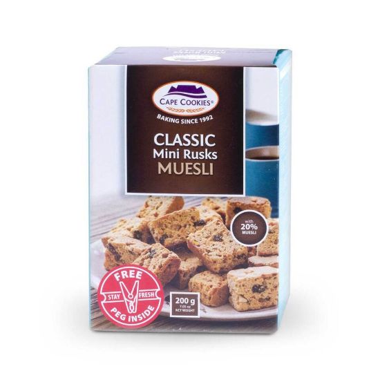 Picture of Cape Cookies Mini Rusks Muesli 200g