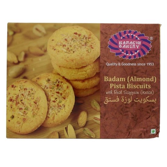 Picture of Karachi Bakery Almond Pista Biscuits 400g